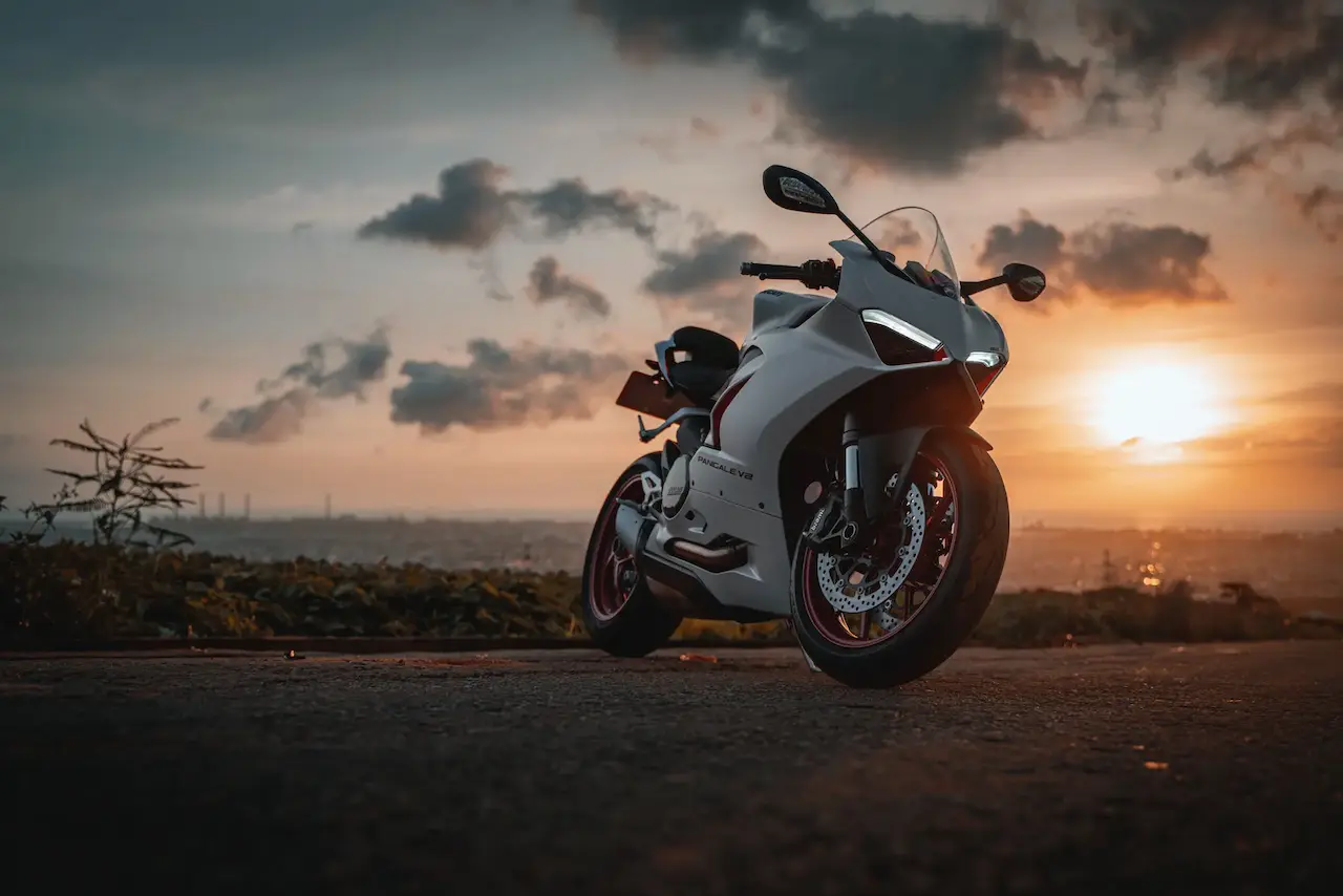 White Scooter