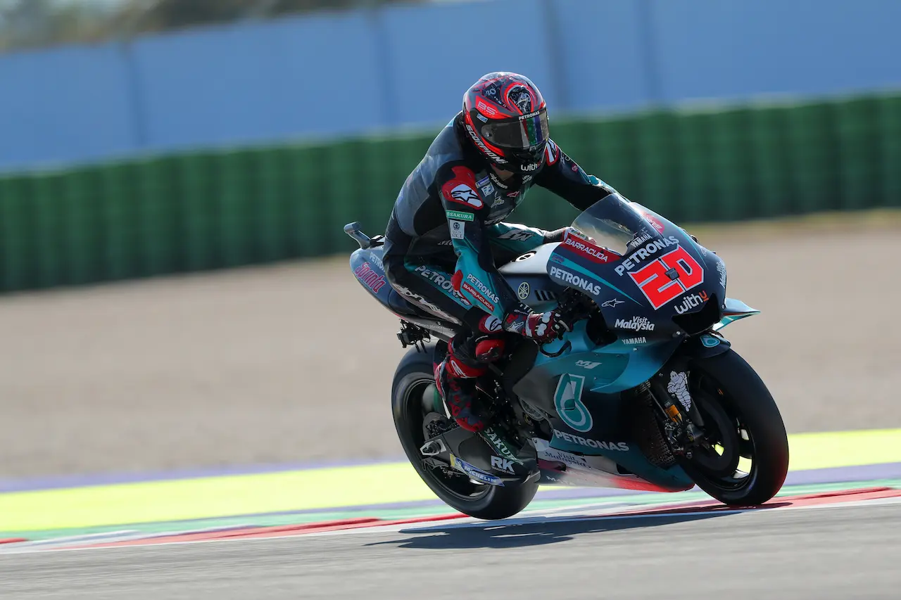 Fabio Quartararo of Petronas Yamaha SRT